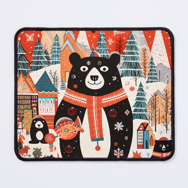 Item preview,  Rosie the Winter Bear designed and sold by MinaStellar.