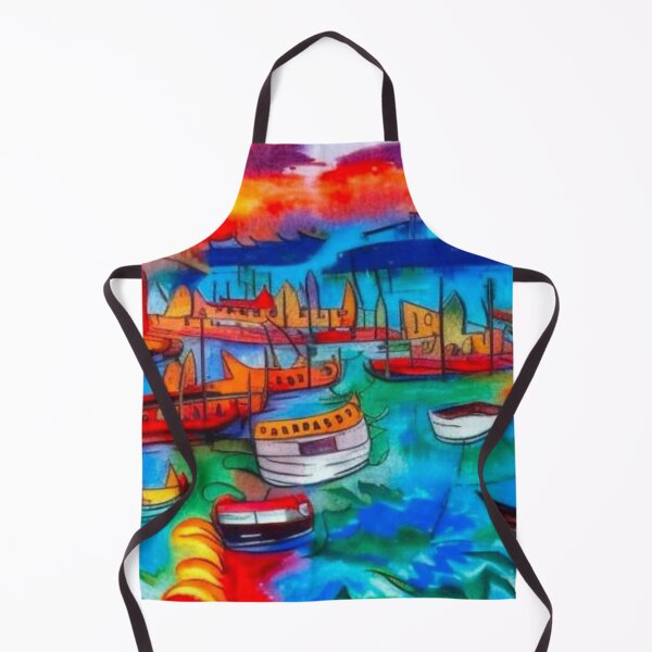 Item preview, Boats on river designed and sold by George Hutton Hunter.