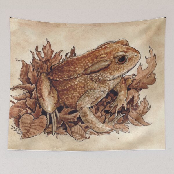 Item preview, Autumn Toad designed and sold by gnarlyBones.
