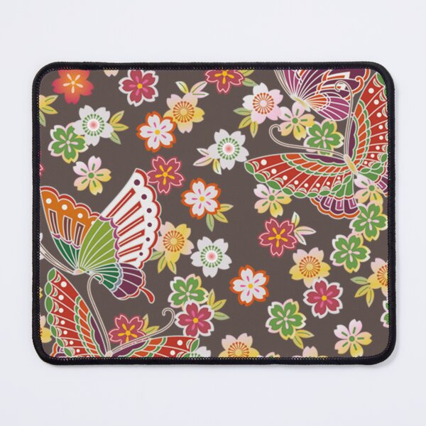 Item preview, multicolored flowers and butterflies designed and sold by obinsuma.
