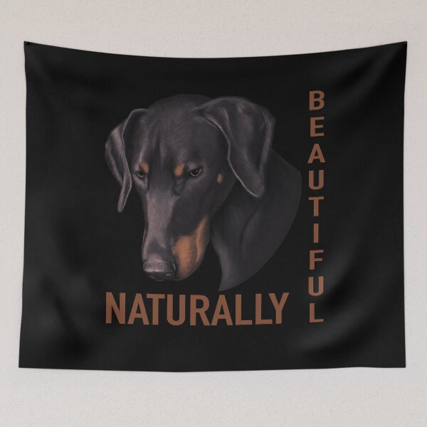 Item preview, Natural Ear Doberman Original Artwork designed and sold by SleepingFoxy.