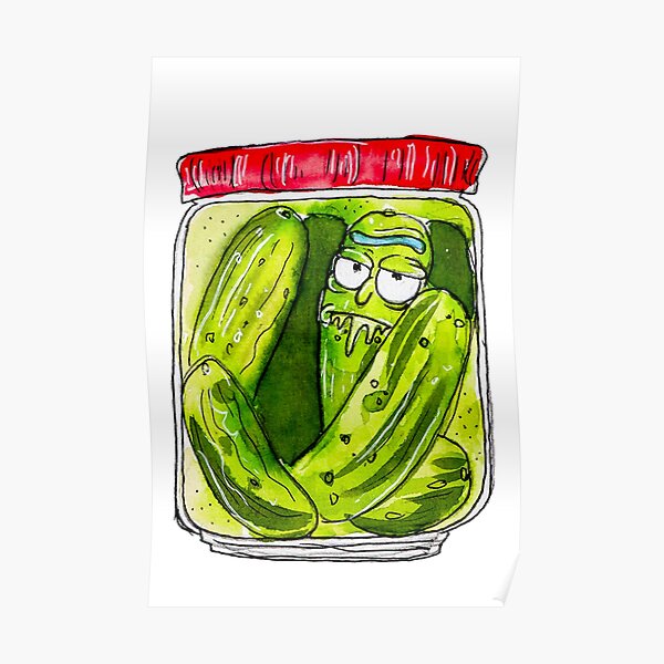 DILL PICKLED RICK Poster