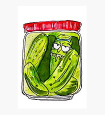 DILL PICKLED RICK Photographic Print