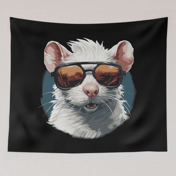 Item preview, Cool punk rat designed and sold by drizzd.