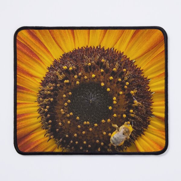 Item preview, Honey bee on sunflower  designed and sold by Lissa6613.
