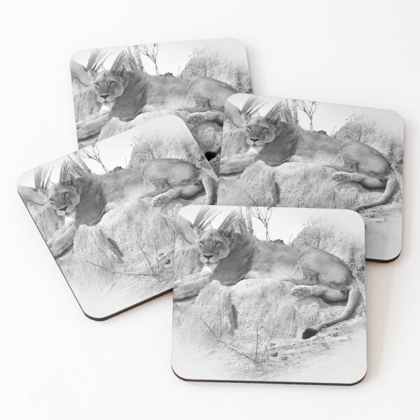 Item preview, lioness designed and sold by Eric Nagel.