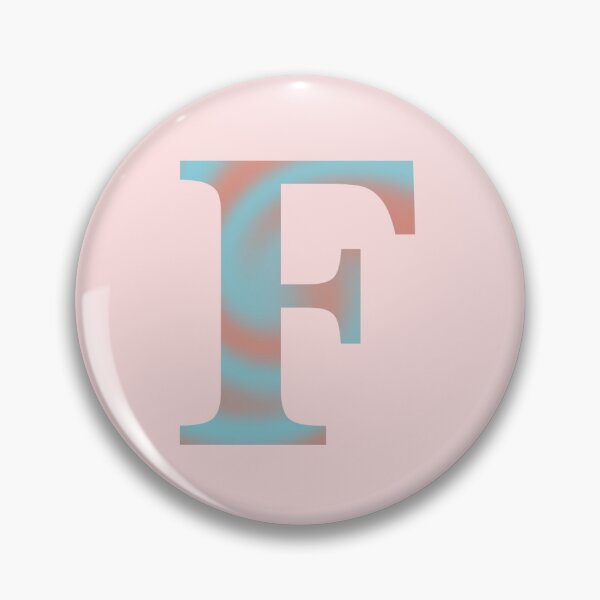Item preview, Letter F red-blue designed and sold by Mocomonster.