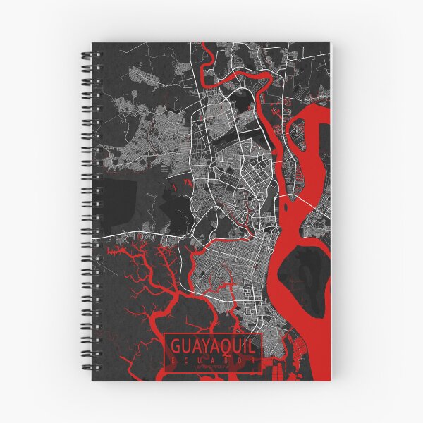 Item preview, Guayaquil City Map of Guayas, Ecuador - Oriental designed and sold by deMAP.