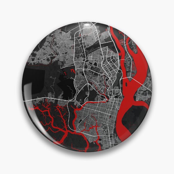 Item preview, Guayaquil City Map of Guayas, Ecuador - Oriental designed and sold by deMAP.