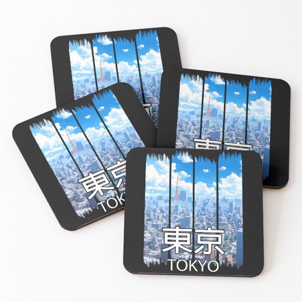 Artikelvorschau, Tokyo City Sykline – Anime Shirt entworfen und verkauft von KAIGAME Art.
