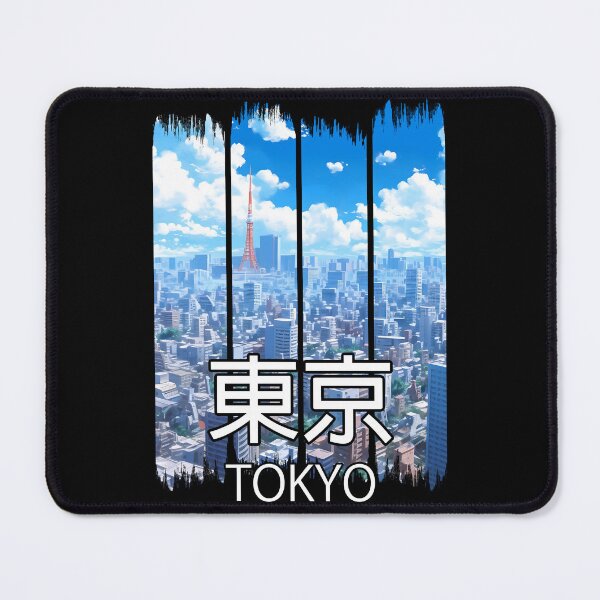 Item preview, Tokyo City Sykline – Anime Shirt designed and sold by KAIGAME Art.