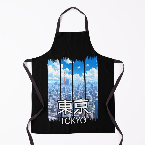 Item preview, Tokyo City Sykline – Anime Shirt designed and sold by KAIGAME Art.