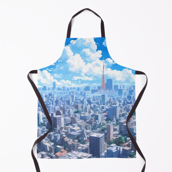 Item preview, Tokyo City Sykline – Anime Wallpaper designed and sold by KAIGAME Art.
