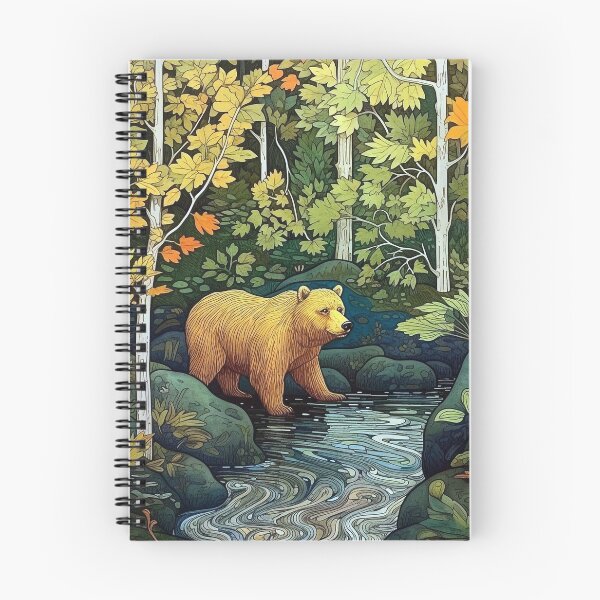 Item preview, Brown Bear In A Stream  designed and sold by SapphireKunai.