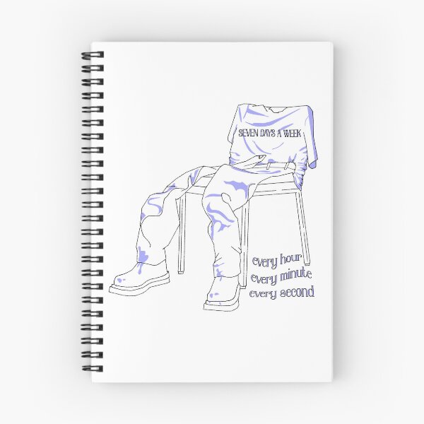 Item preview, Jungkook Seven Days A Week Design designed and sold by RoStickerShop.