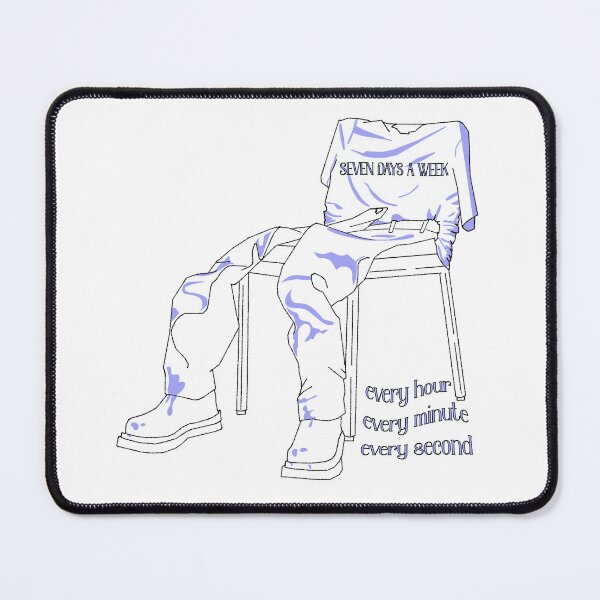 Item preview, Jungkook Seven Days A Week Design designed and sold by RoStickerShop.