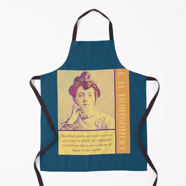 Item preview, L. M Montgomery quote: Kindred spirits are not so scarce as I used to think. It's splendid to find out there are so many of them in the world. designed and sold by artbleed.