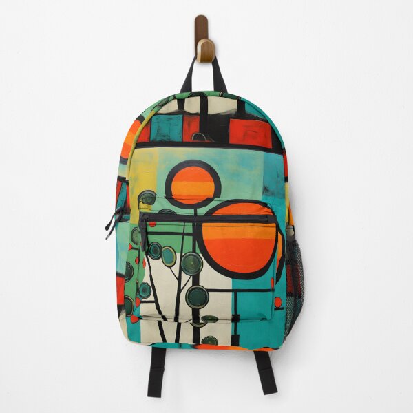 Item preview, Celebration of Vitality: Fauvist, Cubist, and Primitivist Inspired Orange Tree of Vibrancy designed and sold by OlfactoART Studio.