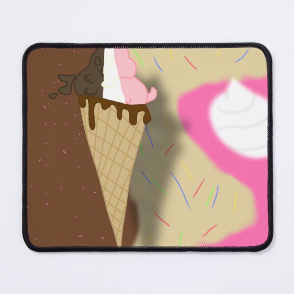 Item preview, Neopolitan Cat Ice Cream designed and sold by Limpetshellz.