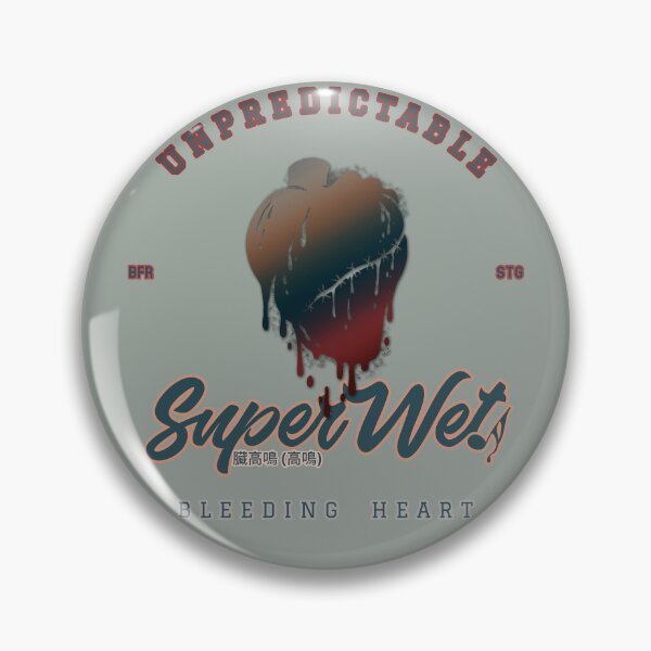Item preview, Unpredictable bleeding heart (Clean Style) designed and sold by Music-matter.