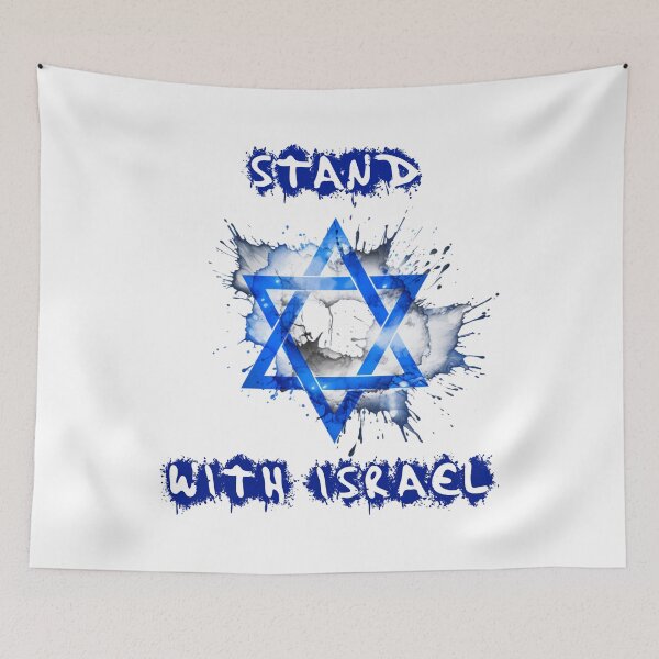 Item preview, Stand for Israel - A Statement for freedom Advocate Art designed and sold by MedusaAiArt.