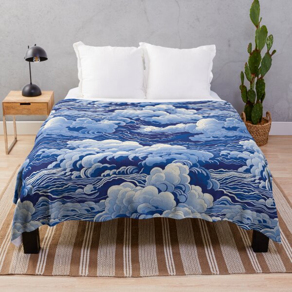 Item preview, Ocean Blue Clouds Pattern designed and sold by TheHudge.