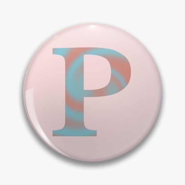 Item preview, Letter P red-blue designed and sold by Mocomonster.