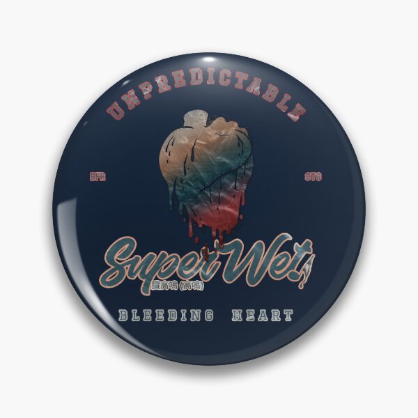 Item preview, Unpredictable bleeding heart  (weathered style) designed and sold by Music-matter.