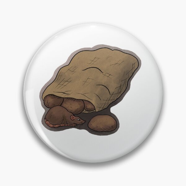 Item preview, Potato rat designed and sold by RootSpellStudio.