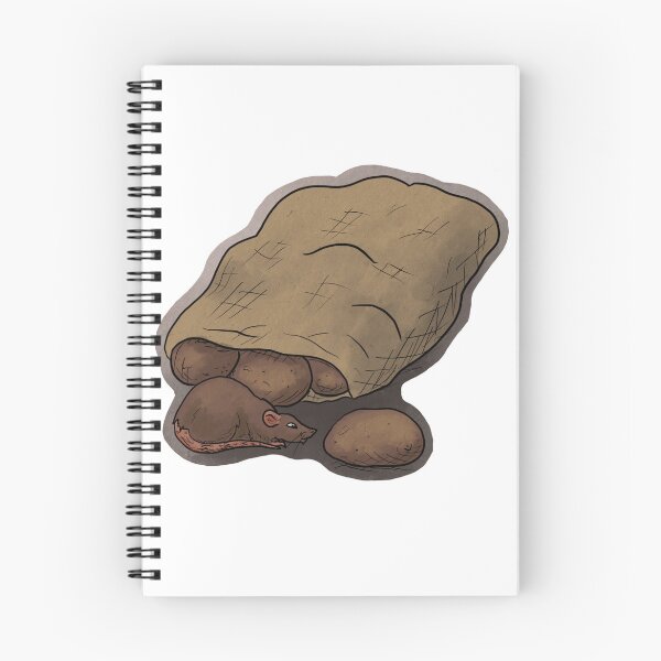 Item preview, Potato rat designed and sold by RootSpellStudio.