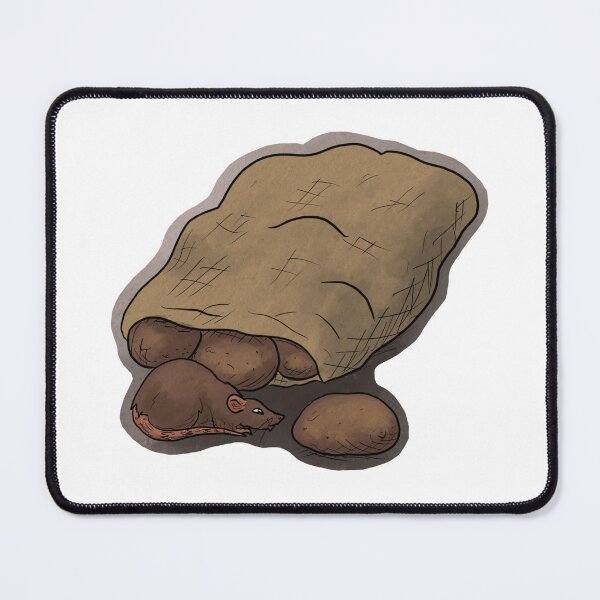 Item preview, Potato rat designed and sold by RootSpellStudio.