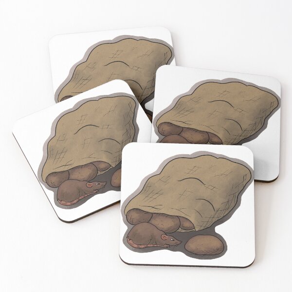Item preview, Potato rat designed and sold by RootSpellStudio.