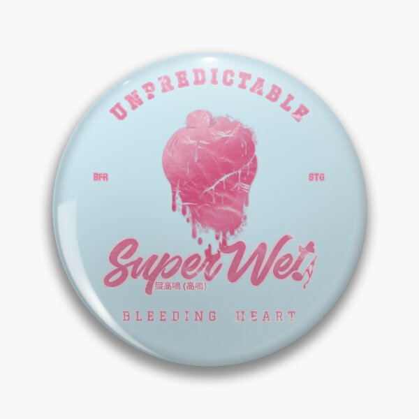 Item preview, Unpredictable bleeding heart (pale style) designed and sold by Music-matter.