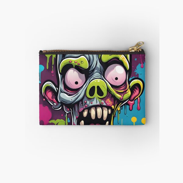 Item preview, Colorful Chaos: Paint-Drip Zombie designed and sold by javaoverride.