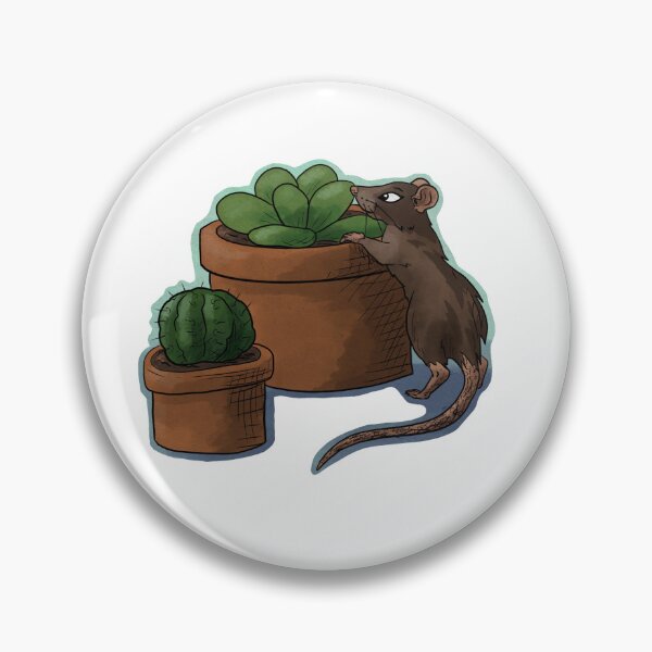 Item preview, Botanist rat designed and sold by RootSpellStudio.