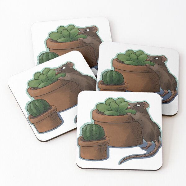 Item preview, Botanist rat designed and sold by RootSpellStudio.