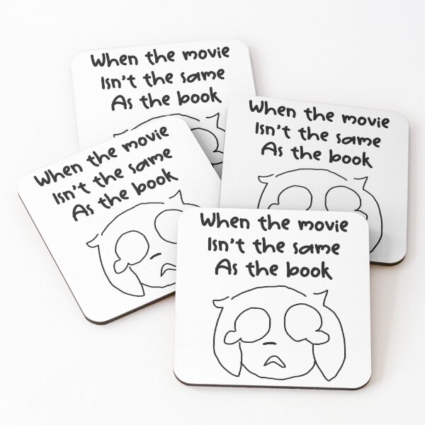 Item preview, When the movie isn’t the same as the book designed and sold by TagArtCreative.