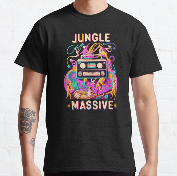 wicked wicked jungle is massive t shirt