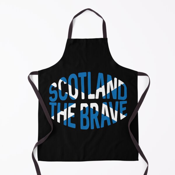 Item preview, SCOTLAND THE BRAVE, Saltire Typography Design designed and sold by MacPean.