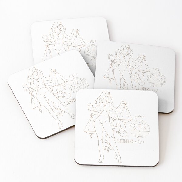 Item preview, Gold Libra Line Work designed and sold by dazedangelshop.