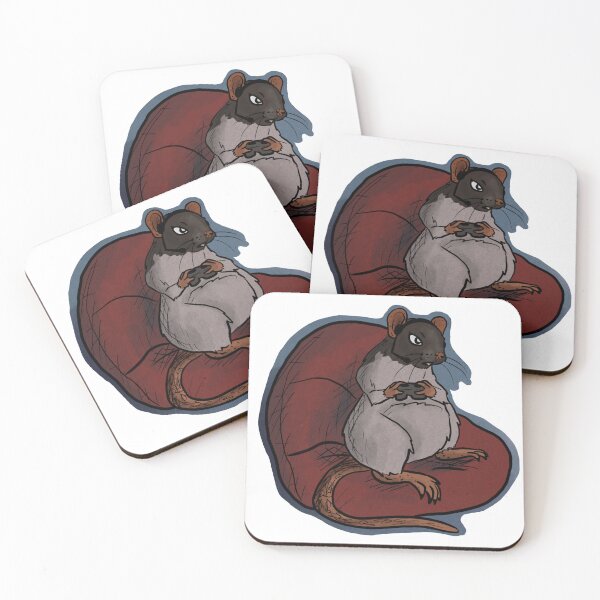 Item preview, Gamer rat designed and sold by RootSpellStudio.
