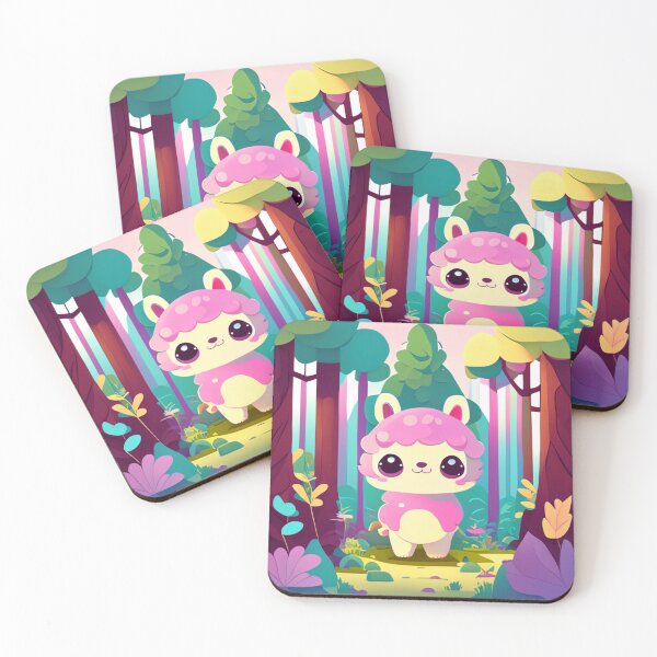 Item preview, Llama Luminance: A Rainbow Adventure in the Forest designed and sold by CutesyKoala.