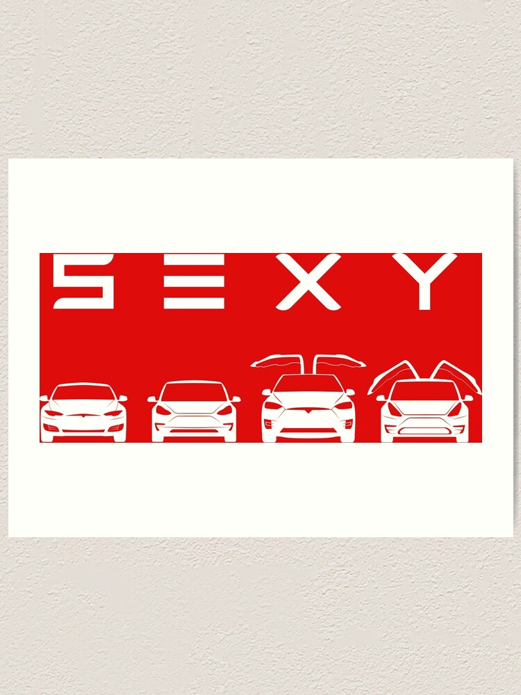 S3XY Tesla - Model S, Model 3, Model X, Model Y - Elon Musk - Tesla Car -  Mug