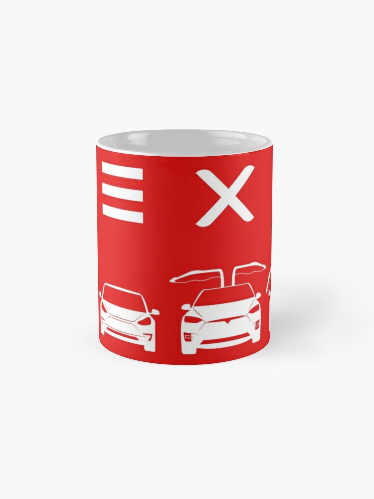 S3XY Tesla - Model S, Model 3, Model X, Model Y - Elon Musk - Tesla Car -  Mug