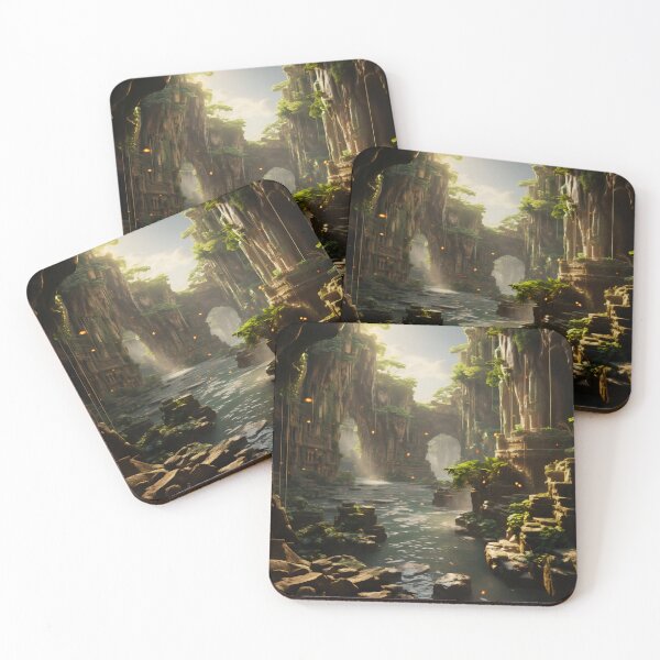 Item preview, Sacred Falls: Realm of the Forgotten Temples designed and sold by oanaunciuleanu.