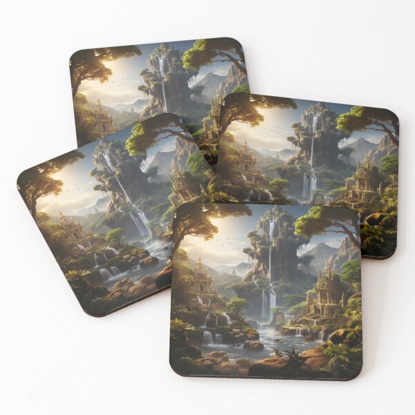 Item preview, Sacred Falls: Realm of the Forgotten Temples designed and sold by oanaunciuleanu.