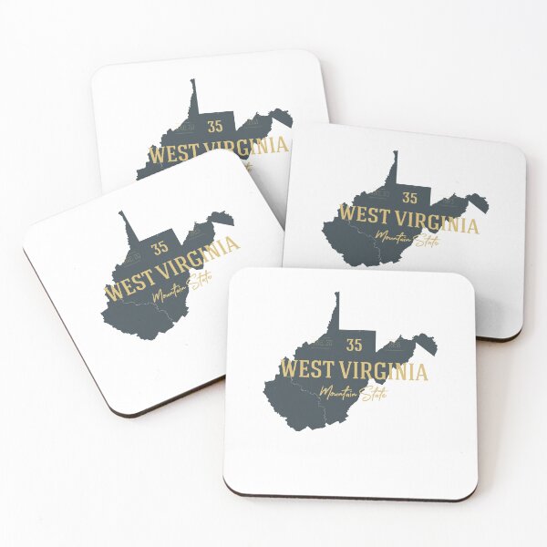 Item preview, American state map. West Virginia. Mountain State designed and sold by dk-design85.