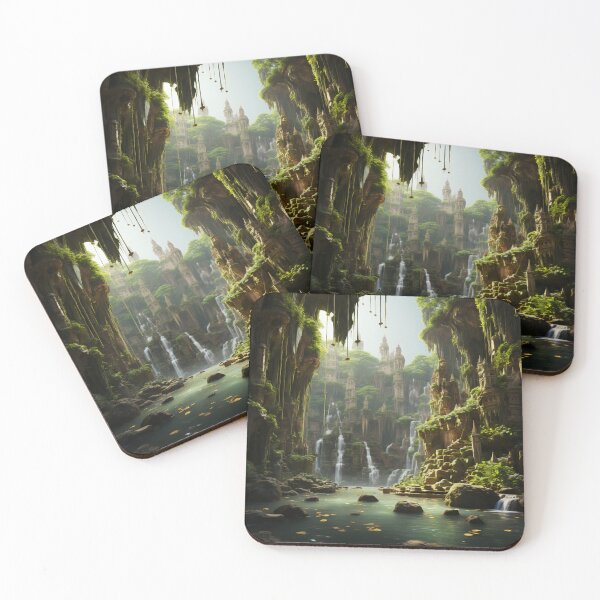 Item preview, Sacred Falls: Realm of the Forgotten Temples designed and sold by oanaunciuleanu.