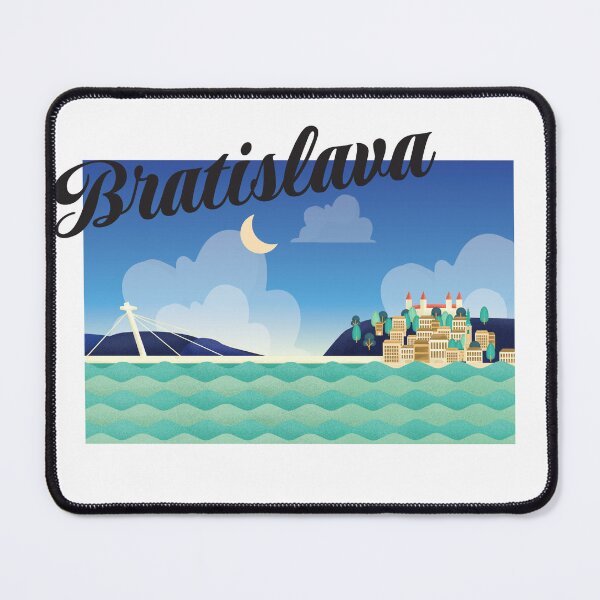 Item preview, Bratislava city postcard  designed and sold by IreneCanovi.