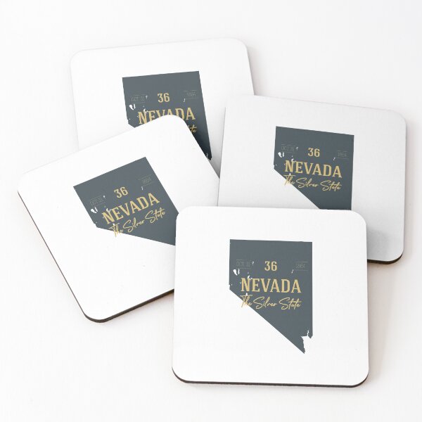 Item preview, Copy of American state map. Nevada. The Silver State designed and sold by dk-design85.